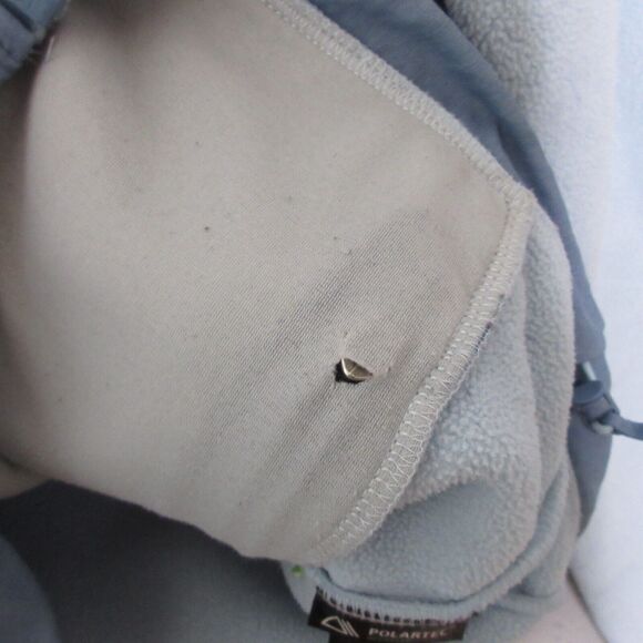 The North Face Denali Jacket Women Small‎ Blue Fleece Polartec Recycled Zipper - Picture 9 of 13